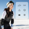 Rockbros Qunature 2206000102 Elbow Ski Protectors Size M - Black - (Qunature-2206000102)