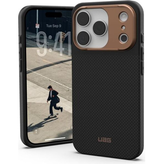 UAG Fibr ARMR, Kevlar Graphite/Bronze - Iphone 17 Pro - (114555113985)