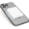 SBS Powerbank Ulta Compact 5000 Mah Wireless Charge White - (B5000HDMAG)