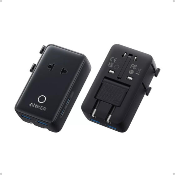 Anker Wall Charger Nano Travel, 20W, 3A, 2 x USB-A - 2 x USB-C, Black - (A9215H11)