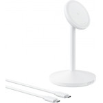 Anker Wireless Charger Maggo Stand, 15W, 1.67A, White - (A25X1H21)