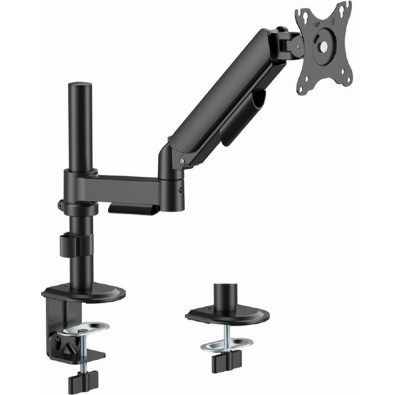 Gembird Adjustable Desk Display Mounting Arm 17'-32' Max Vesa 100x100 Black Oem - (MA-DA1P-02)