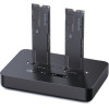 Gembird Dual Drive Usb TYPE-C M2 Sata & Nvme Ssd Docking Station Black Oem - (DD2-U3M2)
