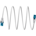 Goobay Ultra-Flexible Cat 6A Patch Cable U/UTP, White 7.5 m - (79227)