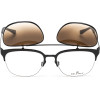 BELSTAFF View + CLIP-On Women (Lens/Bridge/Temple) 55/18/140 mm) - (HATCHERNEGROW)