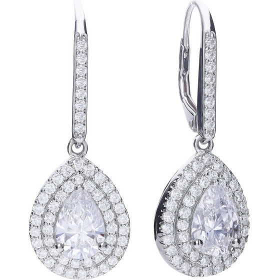 DIAMONFIRE Earrings Women (3CM ) - (6220611082)