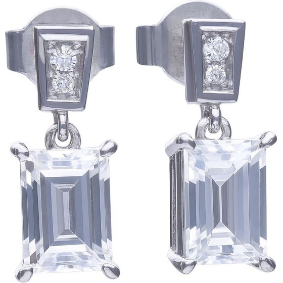 DIAMONFIRE Earrings Women (3CM ) - (6220601082)