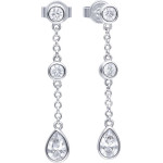 DIAMONFIRE Earrings Women (3CM ) - (6220811082)