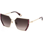FURLA Sunglasses Women (Lens/Bridge/Temple) 57/14/140 mm) - (SFU786V570AHL)