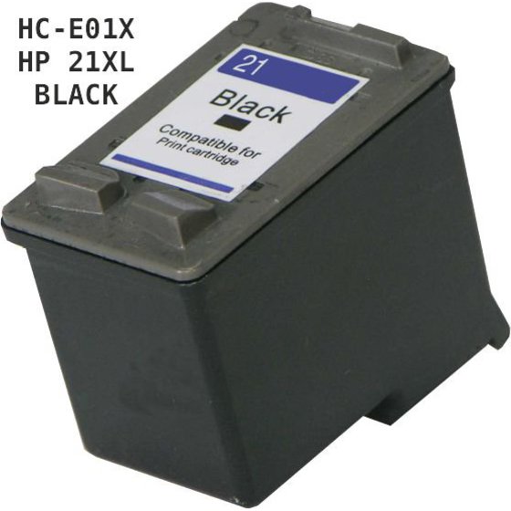 ������� INKJET ��� HP NO 21XL, BLACK