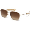 HALLY&Son Deus Sunglasses Unisex (Lens/Bridge/Temple) 55/18/140 mm) - (DH506S04)