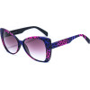 Italia Independent Sunglasses Woman (Lens/Bridge/Temple) 55/16/140 mm) - (0904-ZEB-017)