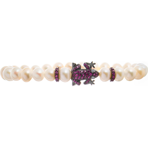 Lancaster Bracelet Woman (16MM ) - (JLA-BRFROG5WH)