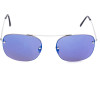 LGR Sunglasses Unisex (Lens/Bridge/Temple) 54/18/145 mm) - (MAAS-SILVER00)
