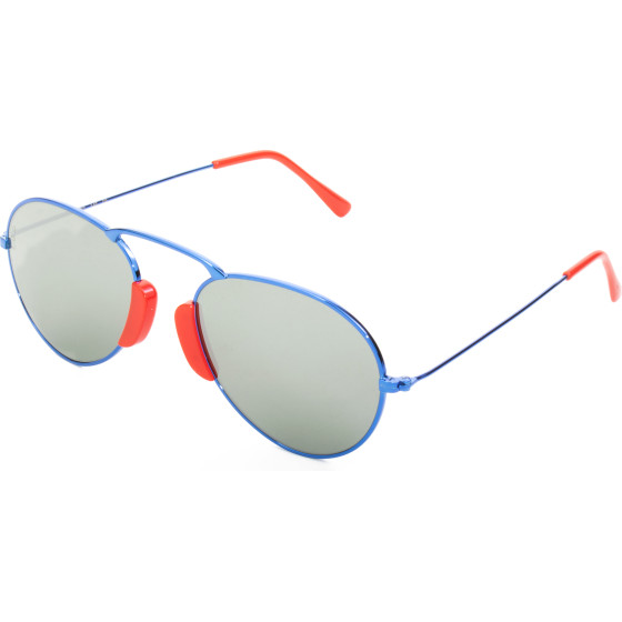 LGR Sunglasses Unisex (Lens/Bridge/Temple) 54/20/145 mm) - (AGADIR-BLUE08)