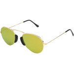 LGR Sunglasses Unisex (Lens/Bridge/Temple) 54/20/145 mm) - (AGADIR-GOLD01)