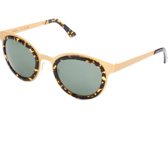 LGR Sunglasses Woman (Lens/Bridge/Temple) 47/24/145 mm) - (FELI-GOLD09)