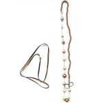 MISAKI Necklace Necklace Woman (40CM+37CM ) - (QCRNTERRAMULT)
