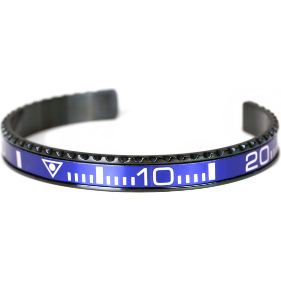 OYSTER Bracelet Man (18CM ) - (BK-SUB-BL)