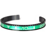 OYSTER Bracelet Man (18CM ) - (BK-SUB-GRN)