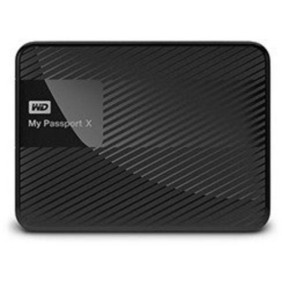 WESTERN DIGITAL MY PASSPORT X 2TB BLACK - (WDBCRM0020BBK)