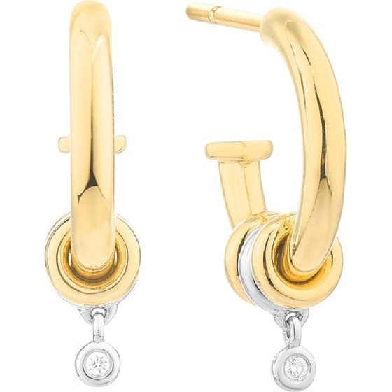 SECRECY Earrings Women (1,5CM ) - (E8233CDAWW190)