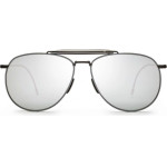 Thom Browne Sunglasses Unisex (Lens/Bridge/Temple) 62/15/144 mm) - (TB015LTDBLKGR)