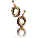 Time Force Earrings Woman (3CM ) - (TS5123PLE)