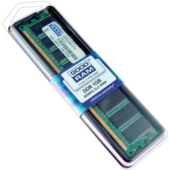 GRAM DDR1 1GB 400MHZ CL3 DIMM (PC3200) / GR400D64L3/1G - (5908267901007)