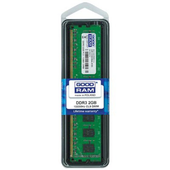 GRAM DDR3 2GB 1333MHZ CL9 DIMM (PC3-10600) GR1333D364L9/2G - (5908267903025)