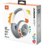 JBL JR470NC Bluetooth Wireless On-Ear Headphones For Kids White Eu - (JBL-JR470NC-WHT)