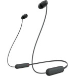 Sony WI-C100 Bluetooth Wireless In-Ear Headphones, Bt 5.0, Remote Control, Black Eu - (SONY-WIC100-BLK)