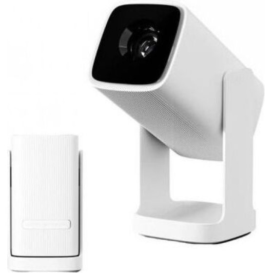 Wanbo Projector Cube 1, 720p, Android 11, 350 ANSI, Gimbal, Alpine White Eu - (WANBOCUBE1ALPWHT)