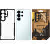 Tactical Quantum Stealth Cover For Samsung Galaxy S26 Ultra Clear/Black - (57983129121)