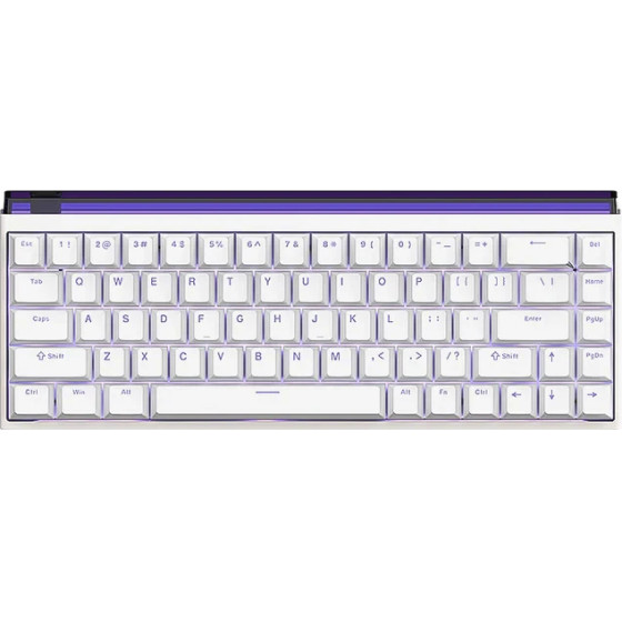 Madlions Professional Gaming Mechanical Keyboard Nano 68 Wh - 8K, Magnetic Amber Pro Switches, (English US) - (NANO-68-WH-MAP)
