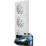 Thermalright Water Cooling Rainbow Vision 360 Turbo Argb White - 6.67 Inch Curve Oled Display - (RAINBOW-VISION-360-T-ARGB-WH)