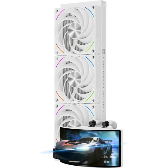 Thermalright Water Cooling Rainbow Vision 360 Turbo Argb White - 6.67 Inch Curve Oled Display - (RAINBOW-VISION-360-T-ARGB-WH)
