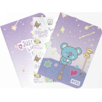 BT21 - Set Of A6 Koya Notebooks (3 pieces) - (PCA6020)