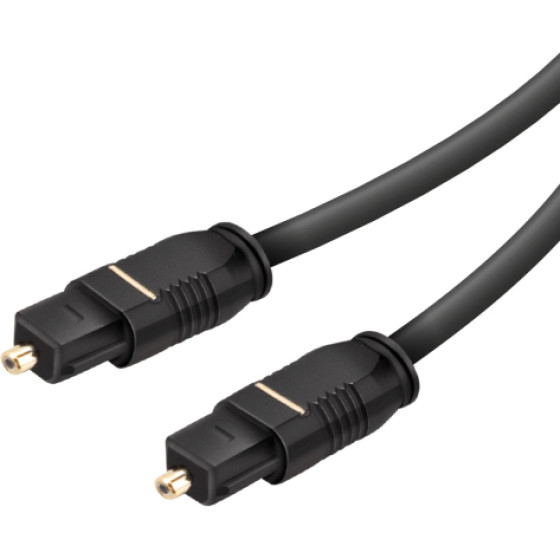 Vivanco Odt (TOSLINK) Optical Lead Cable 2m Black - (VVATOSL20K)