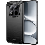 Techsuit - Carbon Silicone - Xiaomi Redmi Note 15 Pro 4G - Black