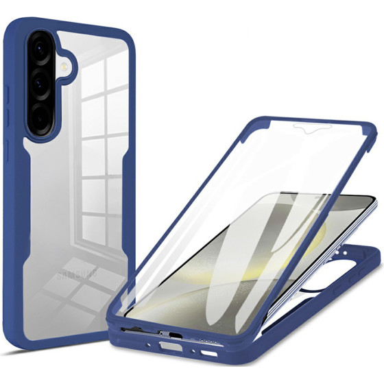 Techsuit - Colorverse 360 Series + Screen Protector - Samsung Galaxy A37 5G - Blue