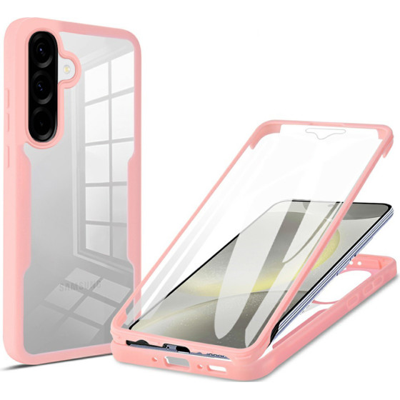 Techsuit - Colorverse 360 Series + Screen Protector - Samsung Galaxy A37 5G - Pink