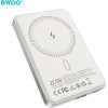 BWOO P82 Bo 10000mAh 15w Power Bank Wireless Charging Light grey