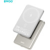 BWOO Ultra Slim Power Bank 5000mAh With Magnetic Charging P79 Gold