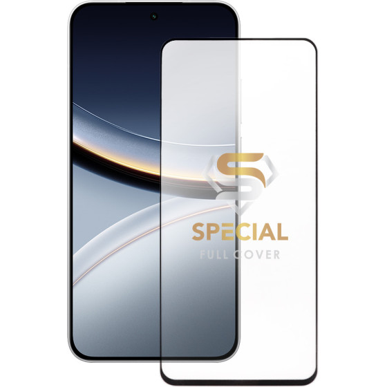 Idol 1991 Tempered Glass Xiaomi Poco F7 5G 6.83'' 9H 0.25mm Special Full Cover 20D Full Glue BLACK