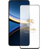 Idol 1991 Tempered Glass Xiaomi Poco F7 Pro 5G 6.67'' 9H 0.25mm Special Full Cover 20D Full Glue BLACK