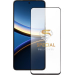 Idol 1991 Tempered Glass Xiaomi Poco F7 Pro 5G 6.67'' 9H 0.25mm Special Full Cover 20D Full Glue BLACK