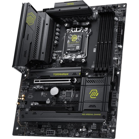 MSI Mag B850 Tomahawk Wifi Motherboard Amd B850 Socket AM5 Atx - (7E53-001R)
