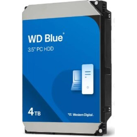 Western Digital Wd Blue 3.5-Inch Pc Hdd Internal Hard Drive 4 Tb 5400 Rpm 128 Mb 3.5'' Serial Ata Iii - (WD40EZZX)