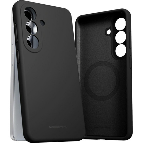 Mercury Case Pure Magsafe Silicone For Samsung Galaxy S26 black